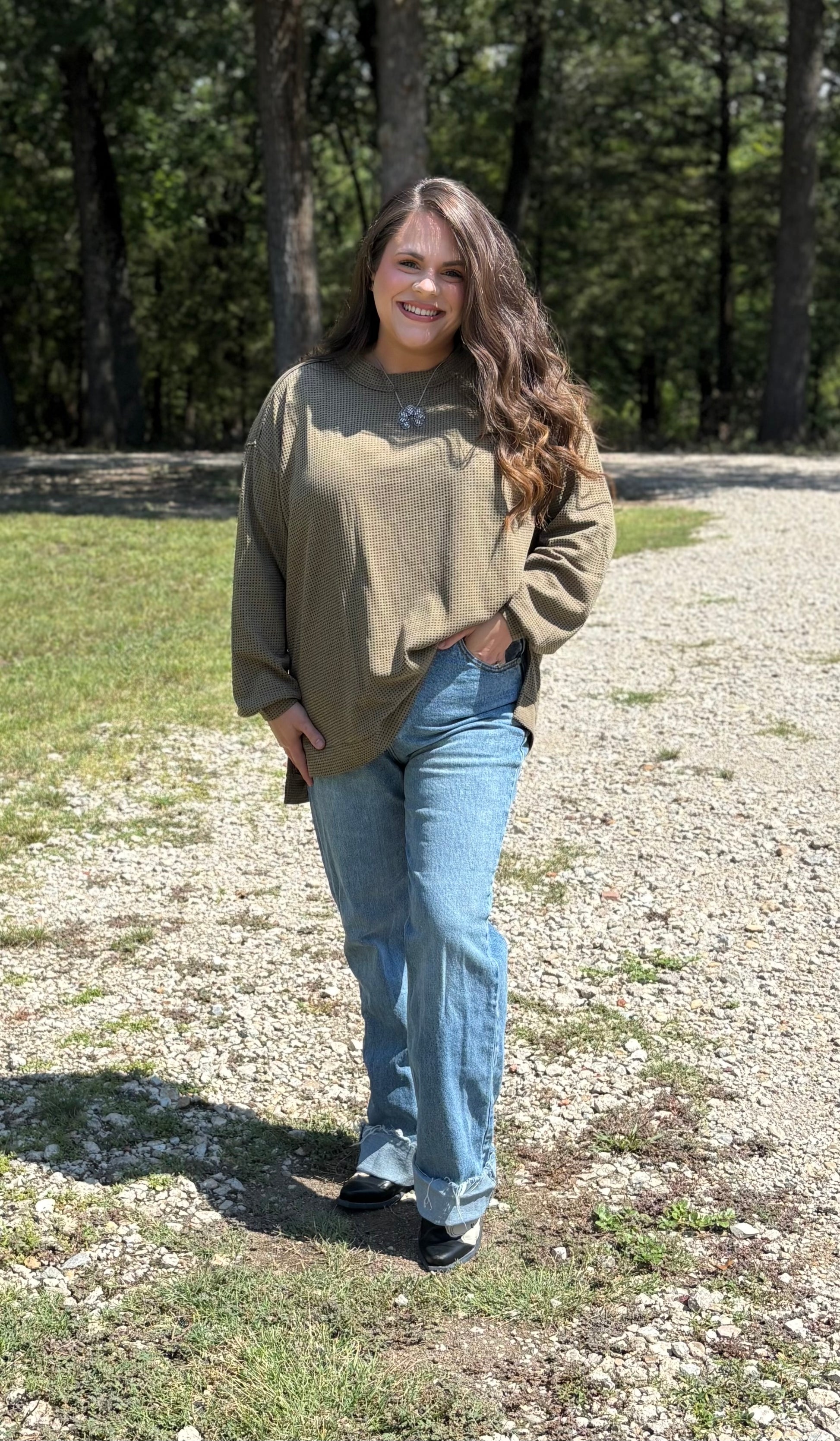 90’s Oversized Tunic Top
