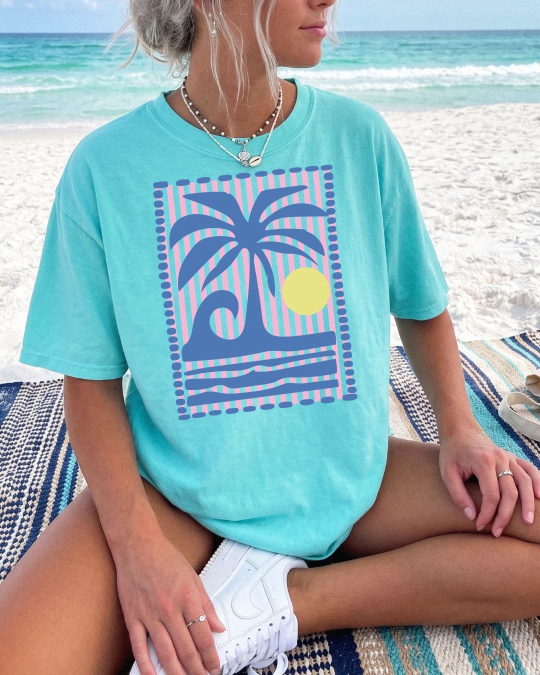 Palm Sunset Tee