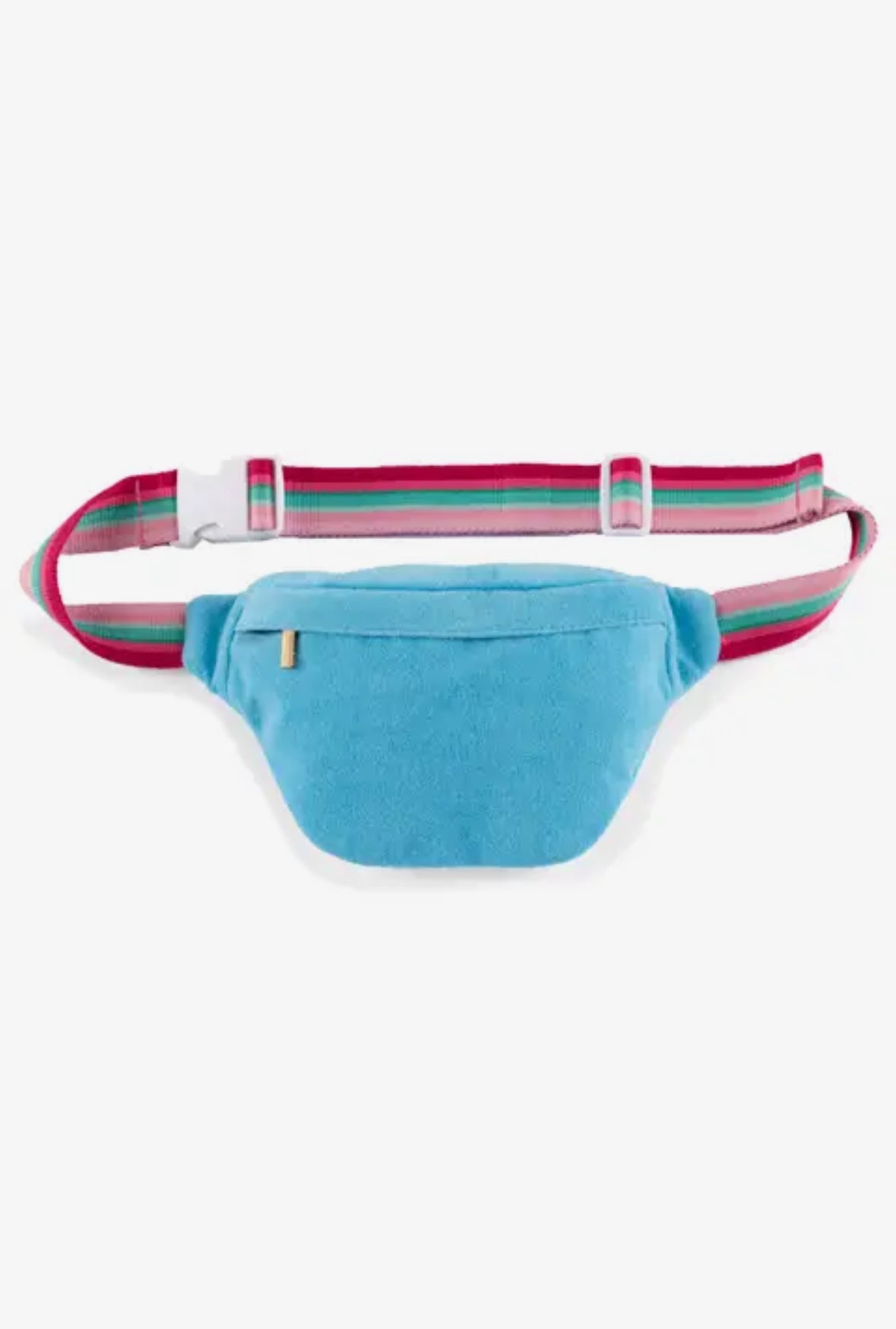 Blue Terrycloth belt bag