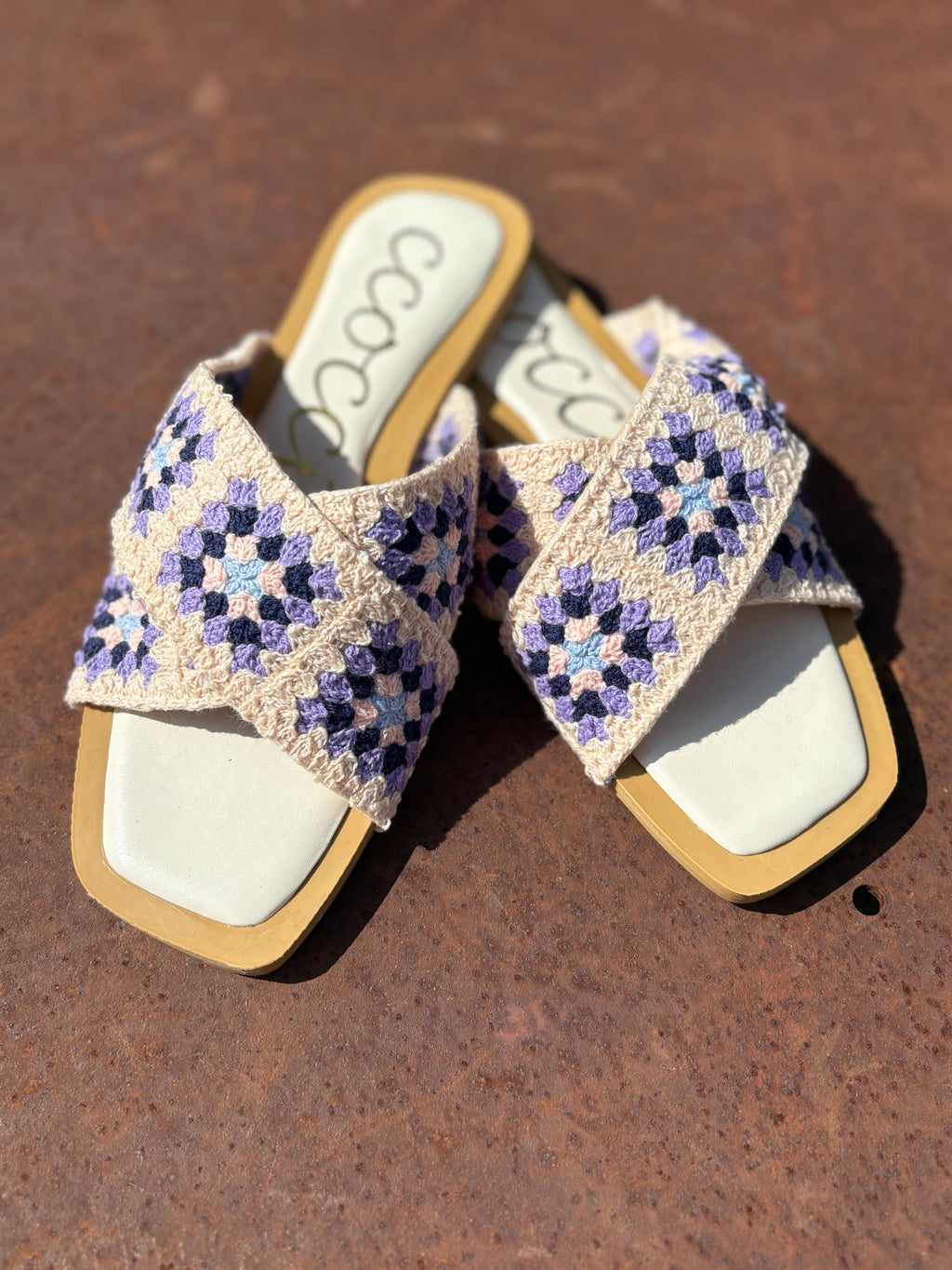 Granny Square Sandals