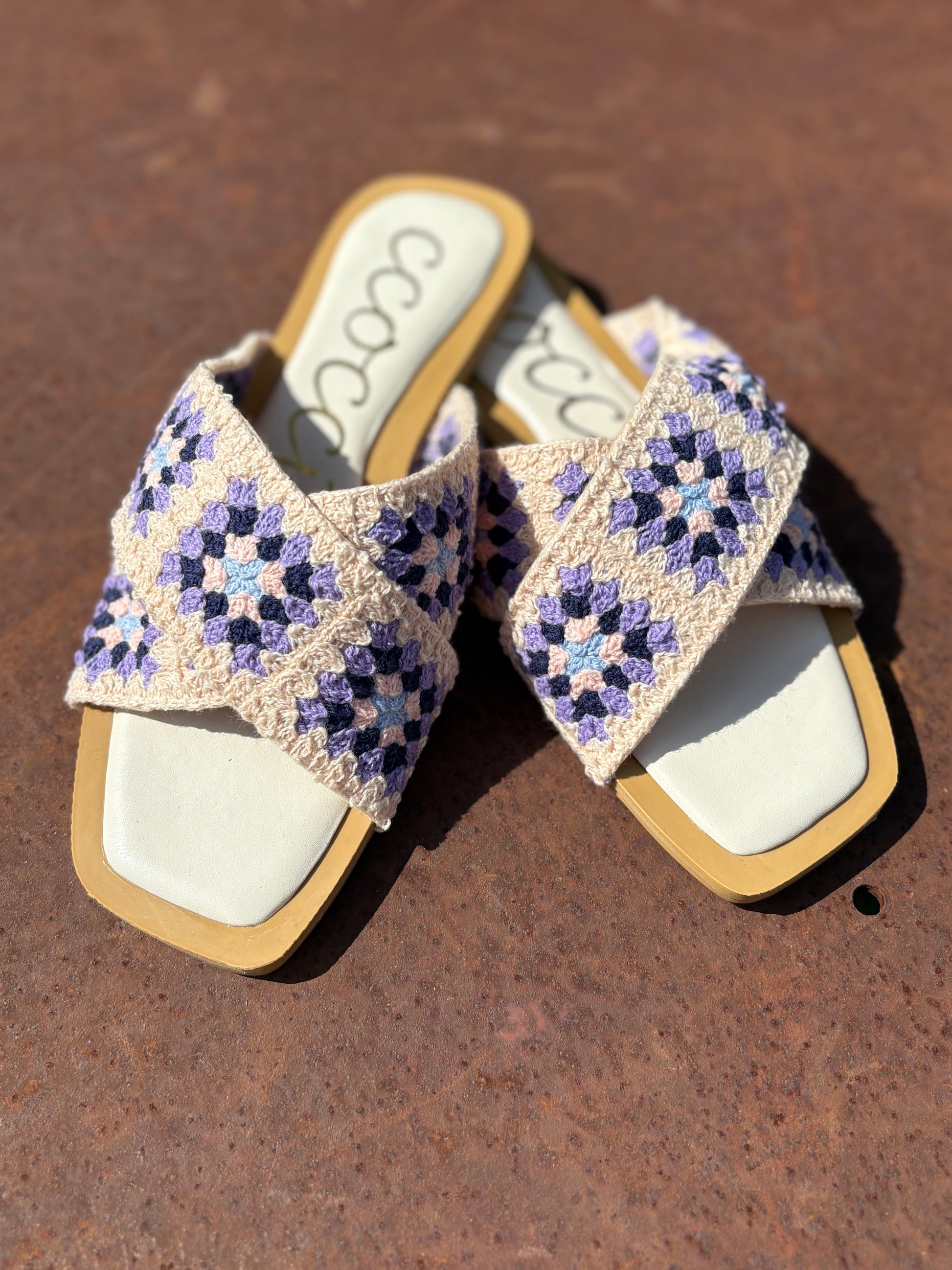 Granny Square Sandals