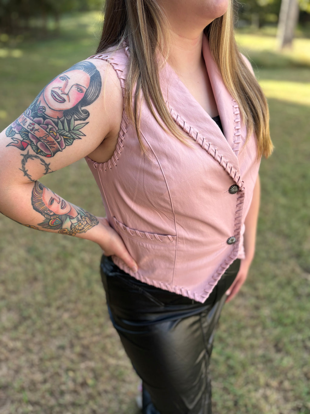 Blush’n Western Vest