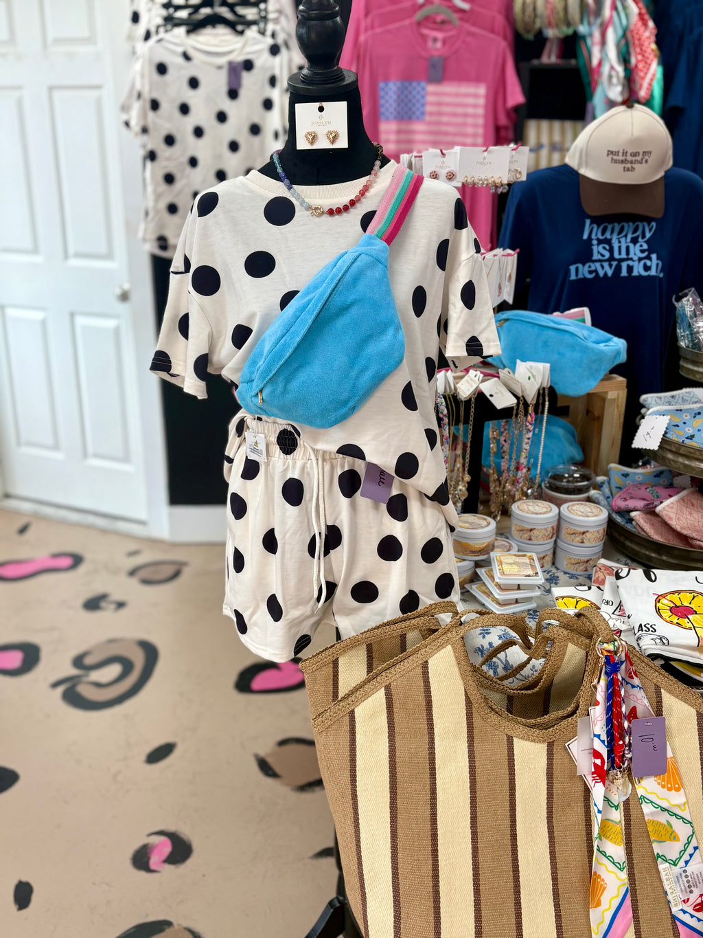Polka Dot Short Set