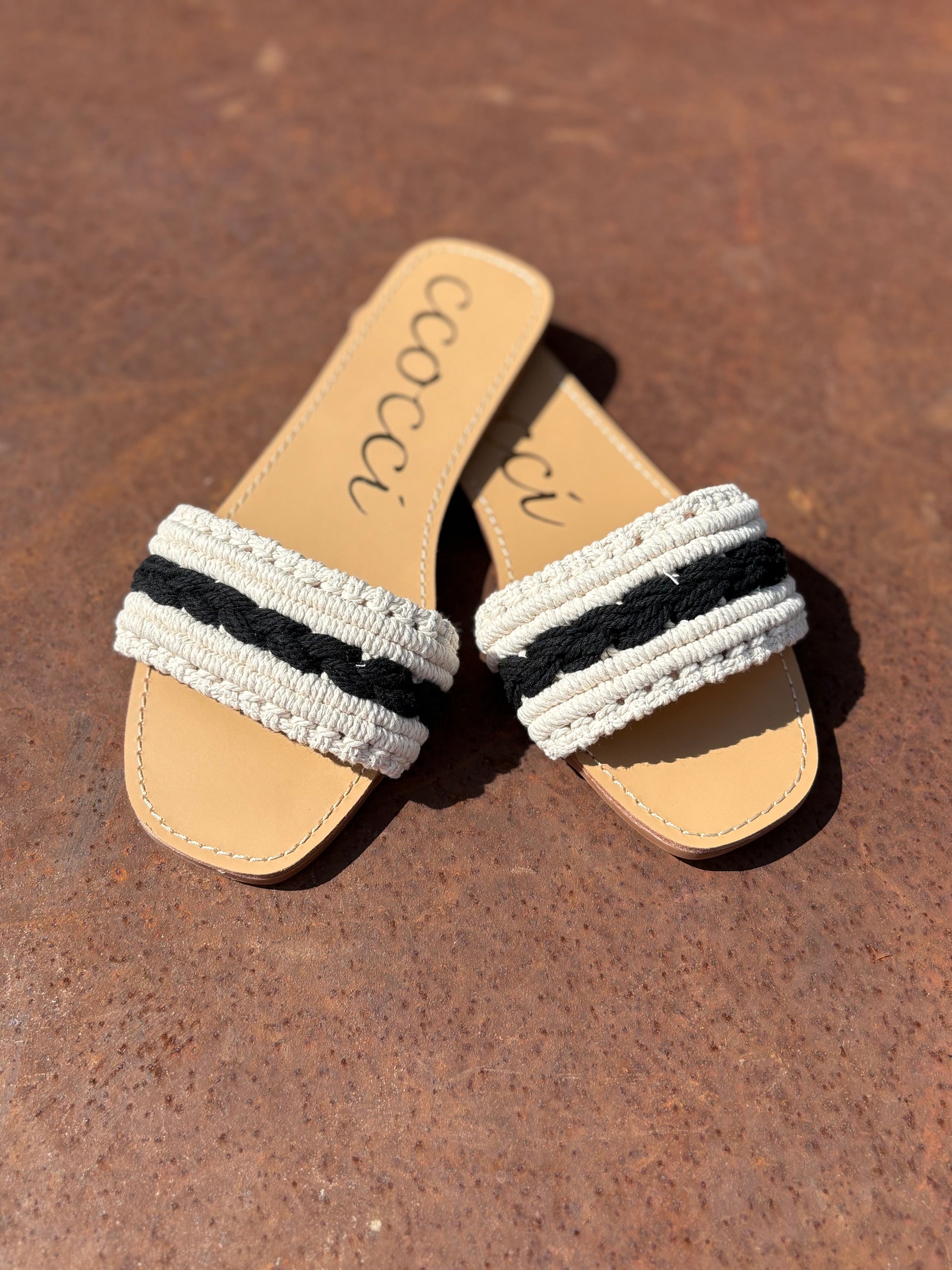 Nautical Stripe Sandals