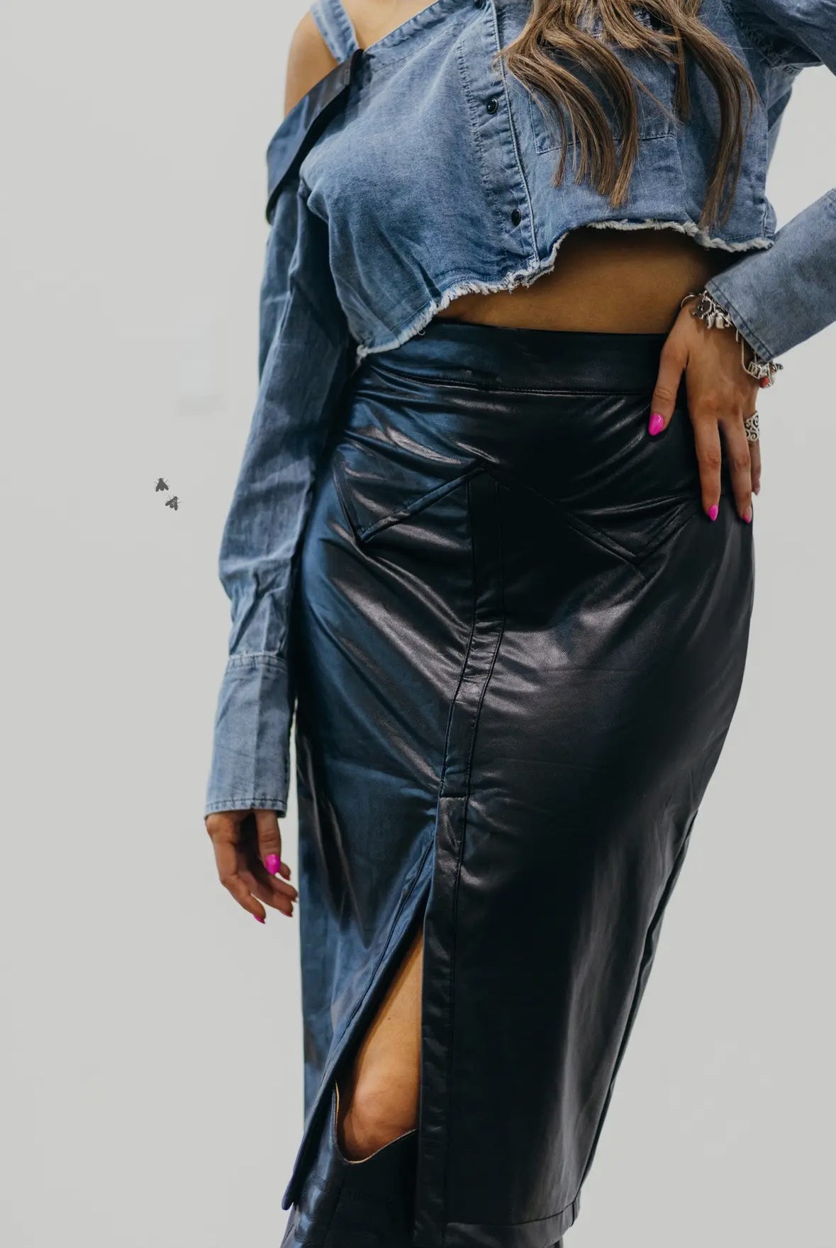 Corporate Cowgirl Black Skirt