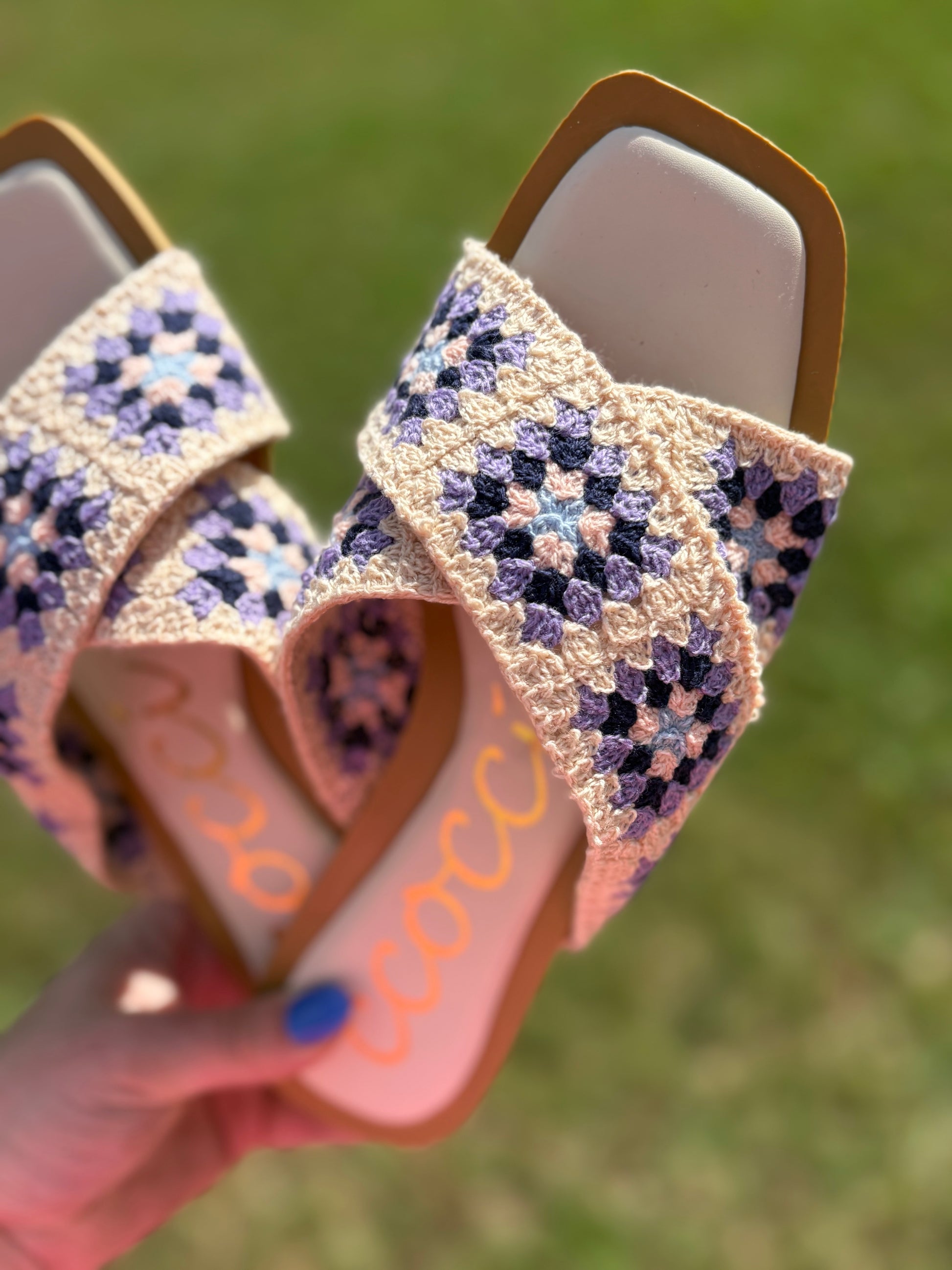 Granny Square Sandals