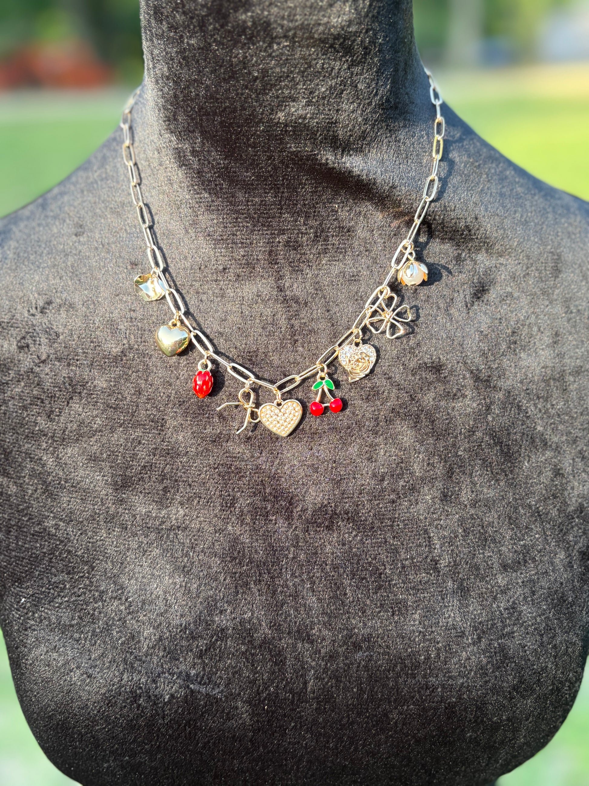 Cherry Charm Necklace
