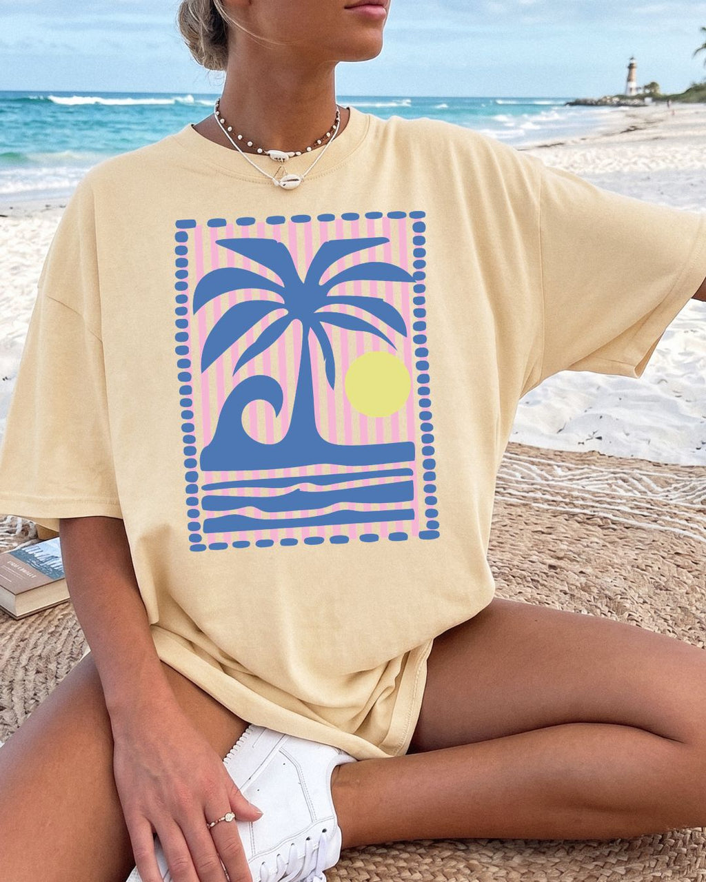 Palm Sunset Tee