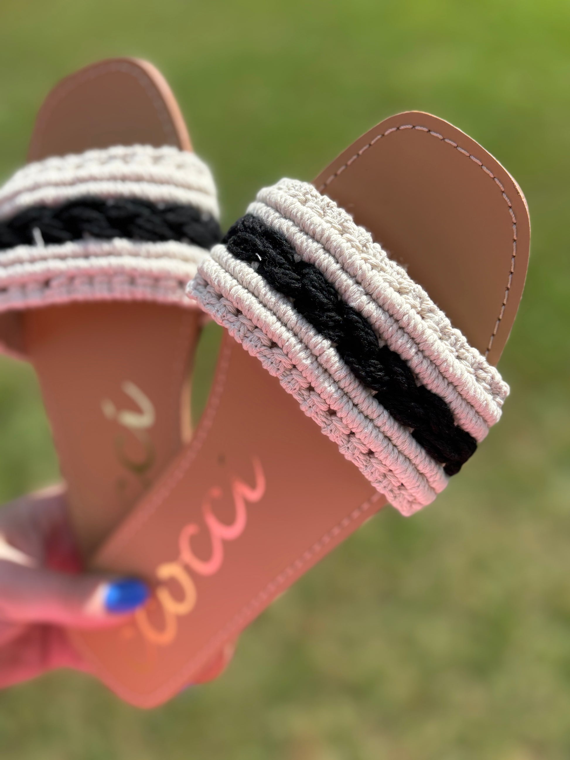 Nautical Stripe Sandals