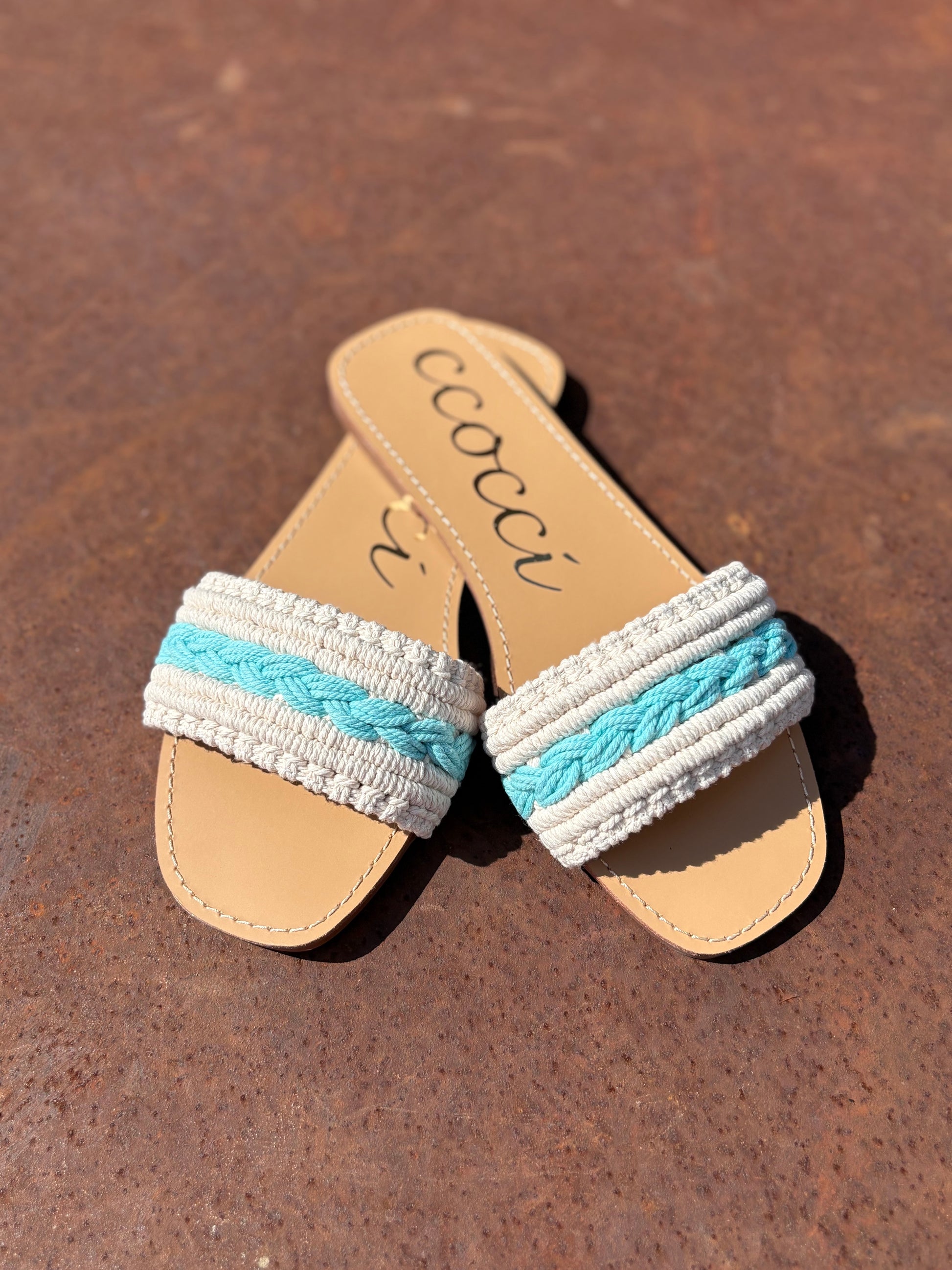 Nautical Stripe Sandals