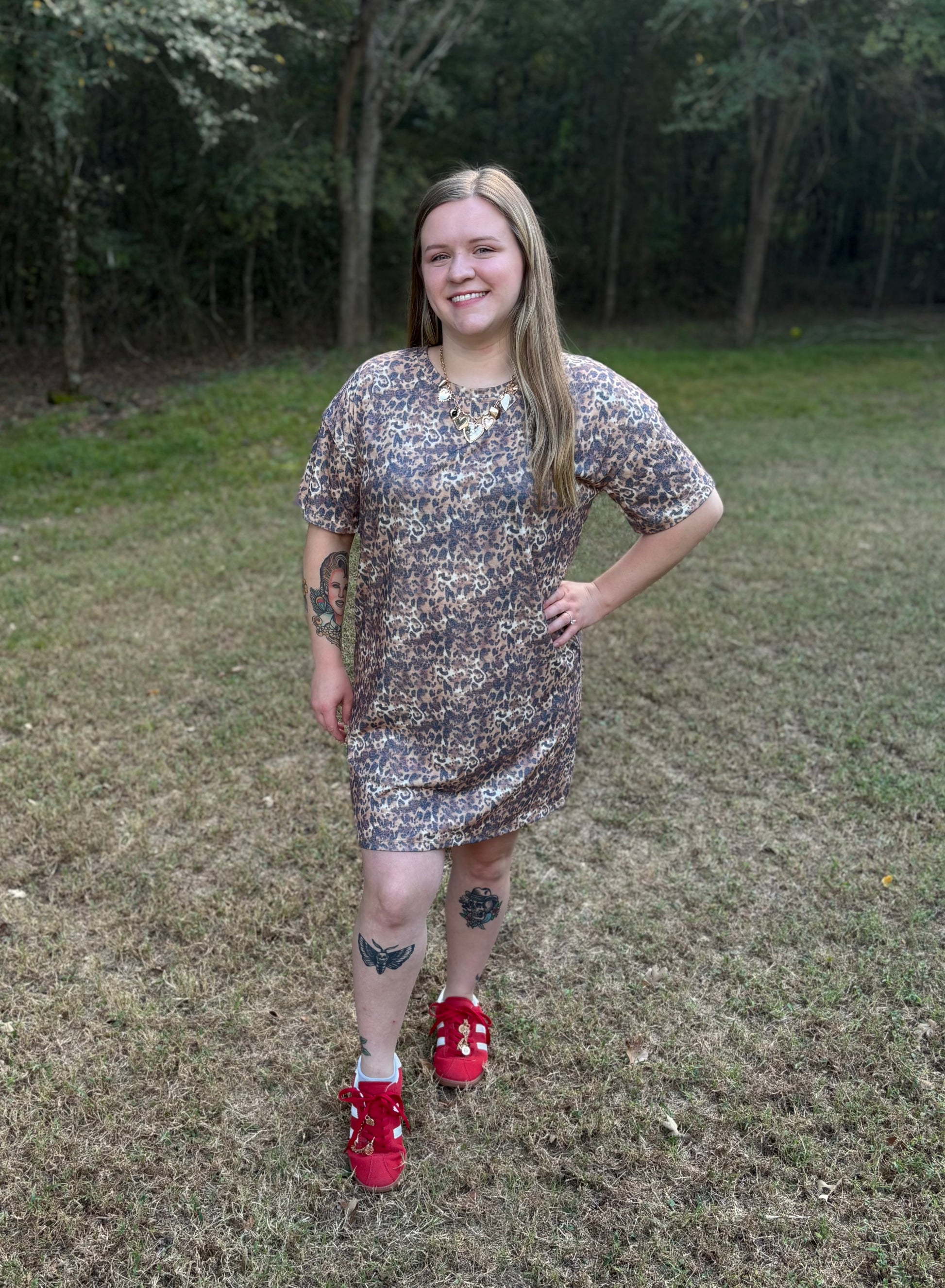 Wild Mama Tee Shirt Dress
