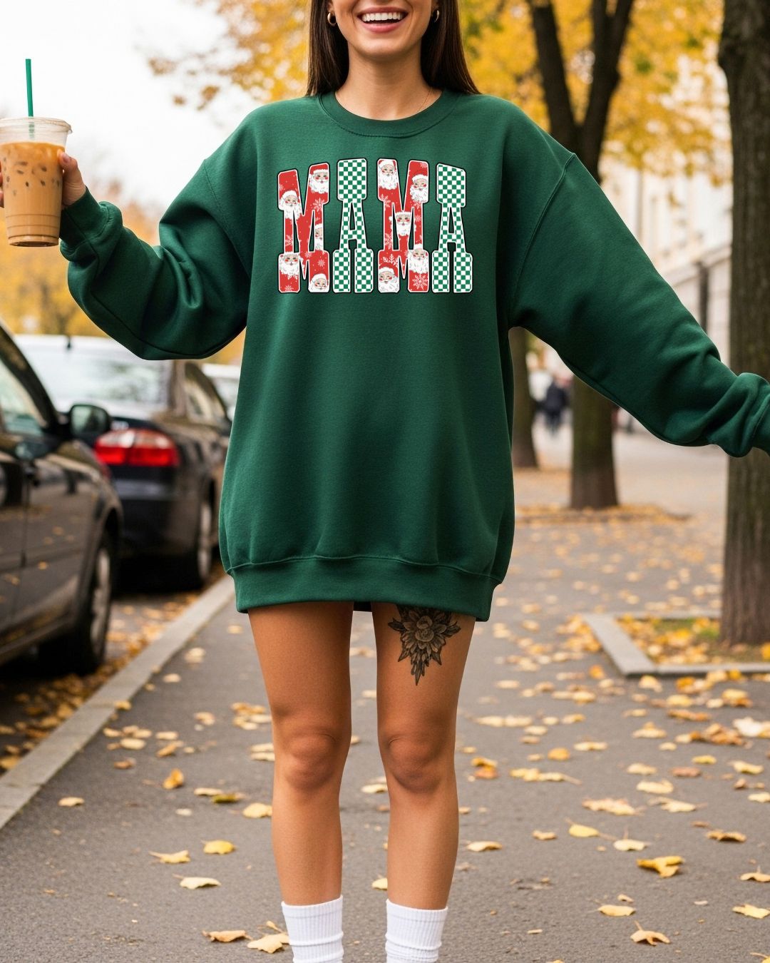 Santa Mama Sweatshirt