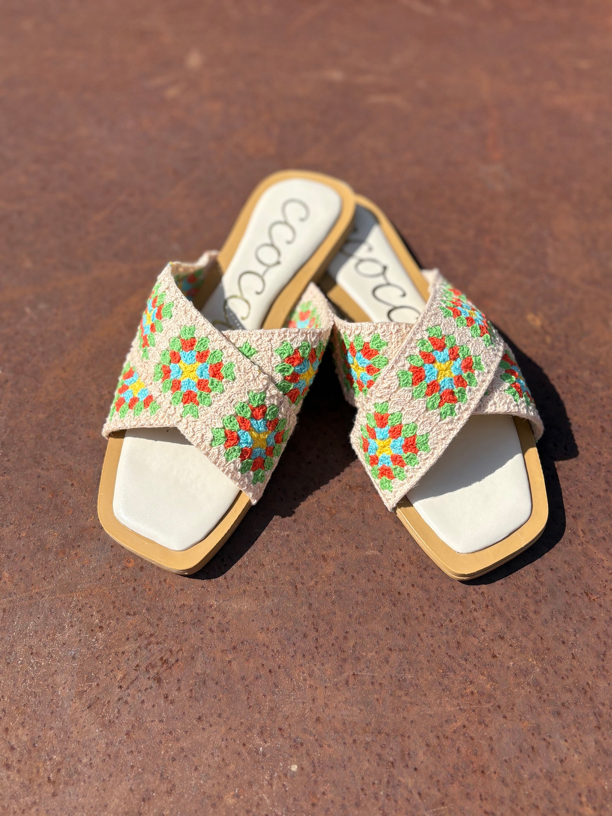 Granny Square Sandals