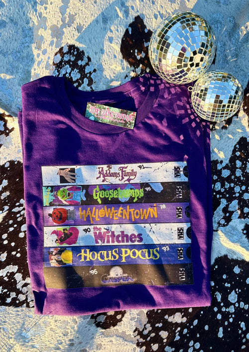 90’s Halloween Classics-VHS Tee