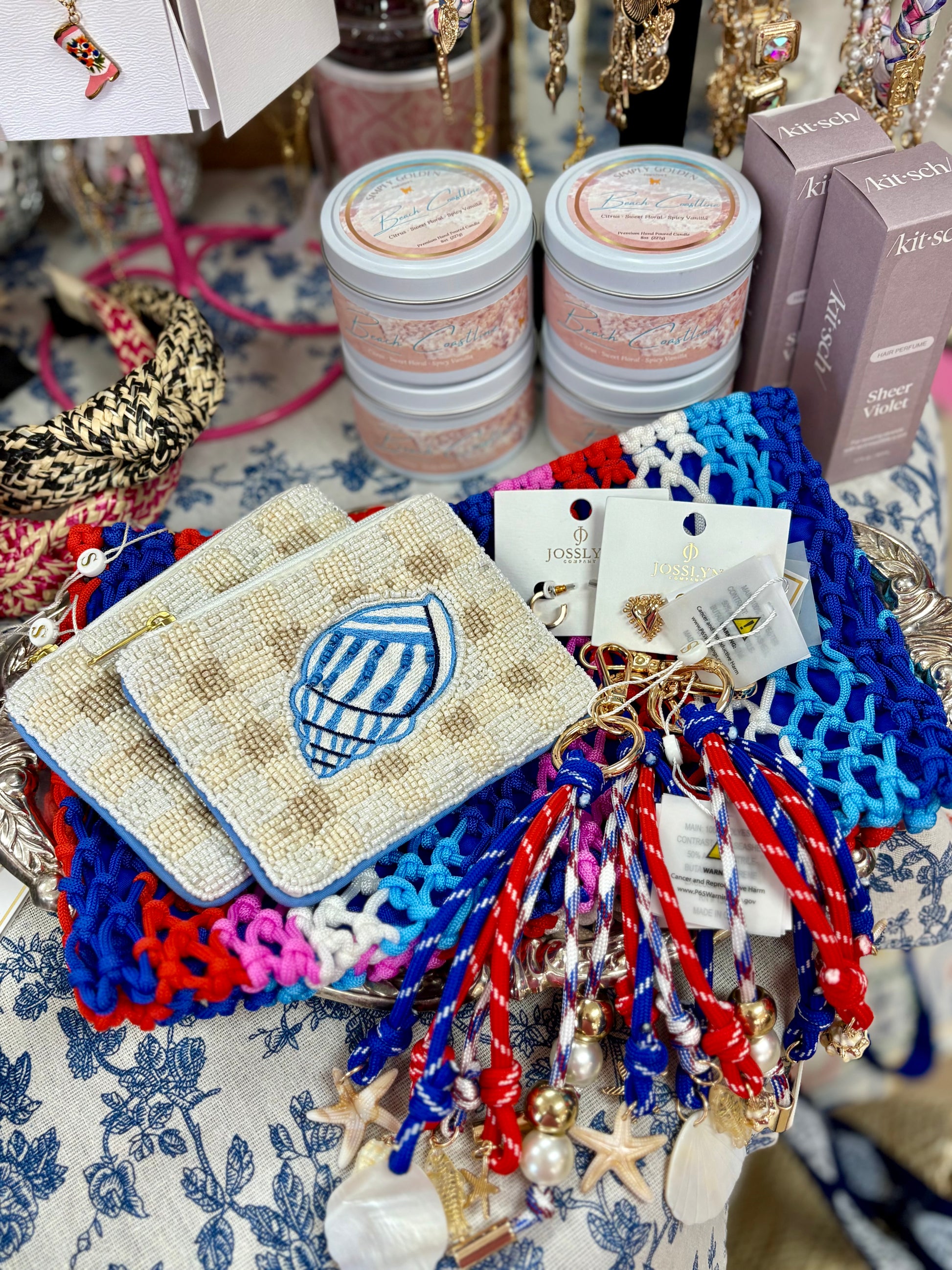 Stripe Pouch