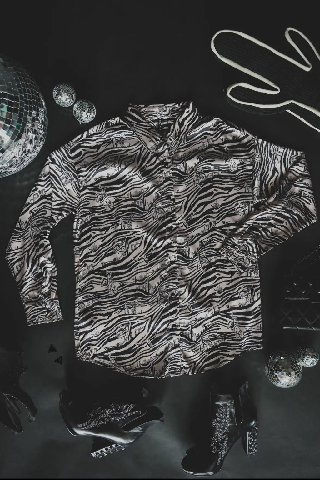 Untamed Button Up