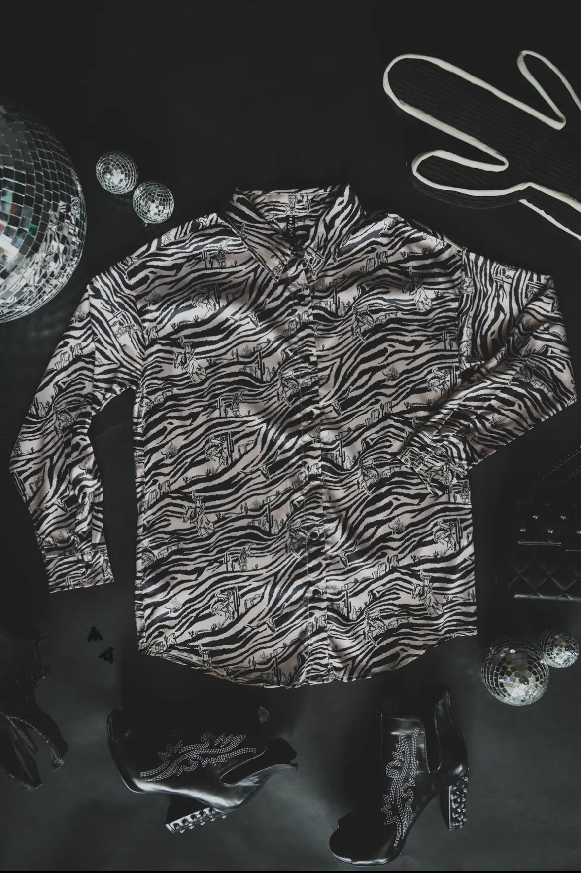 Untamed Button Up