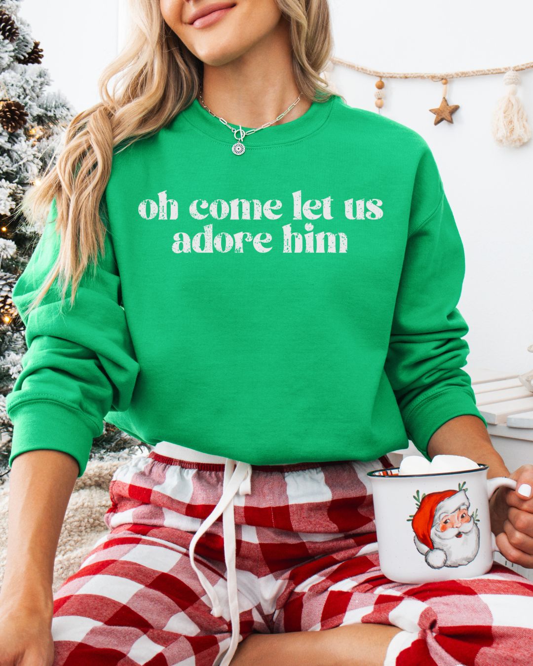 Oh come let us adore HIM Sweatshirt