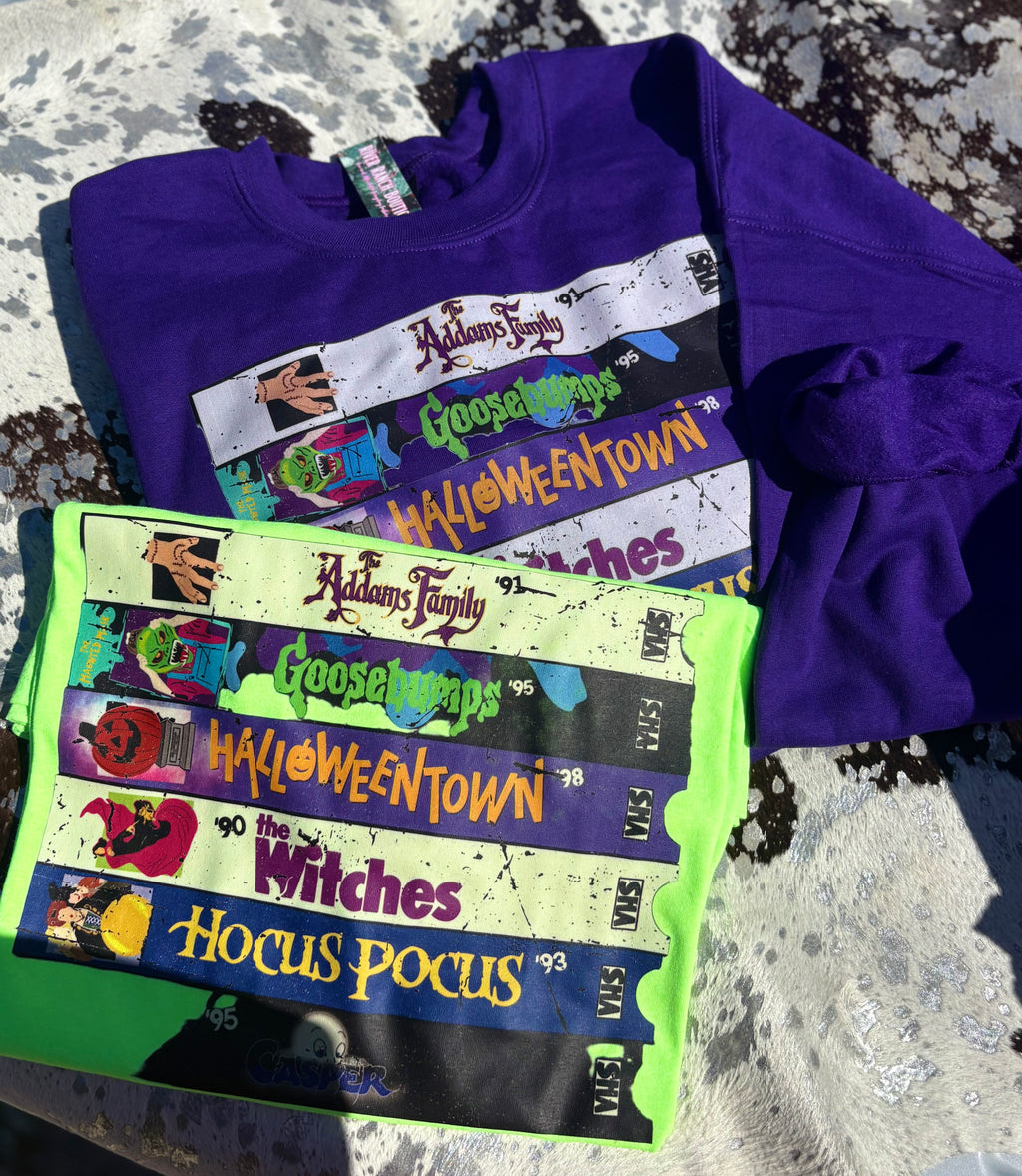 90’s Halloween Classics-VHS Tee