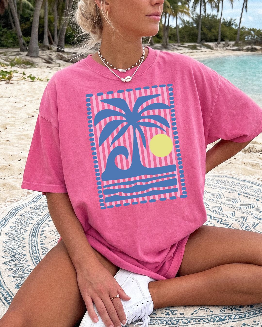 Palm Sunset Tee