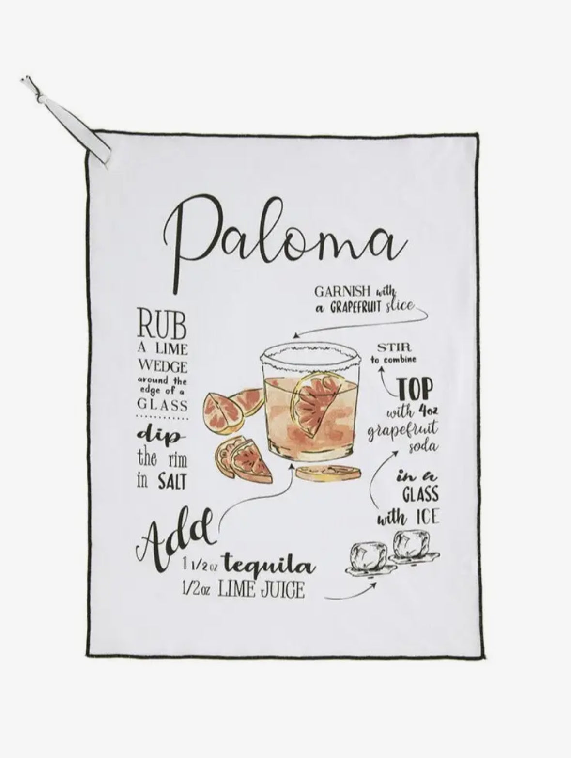 Paloma Tea Towel