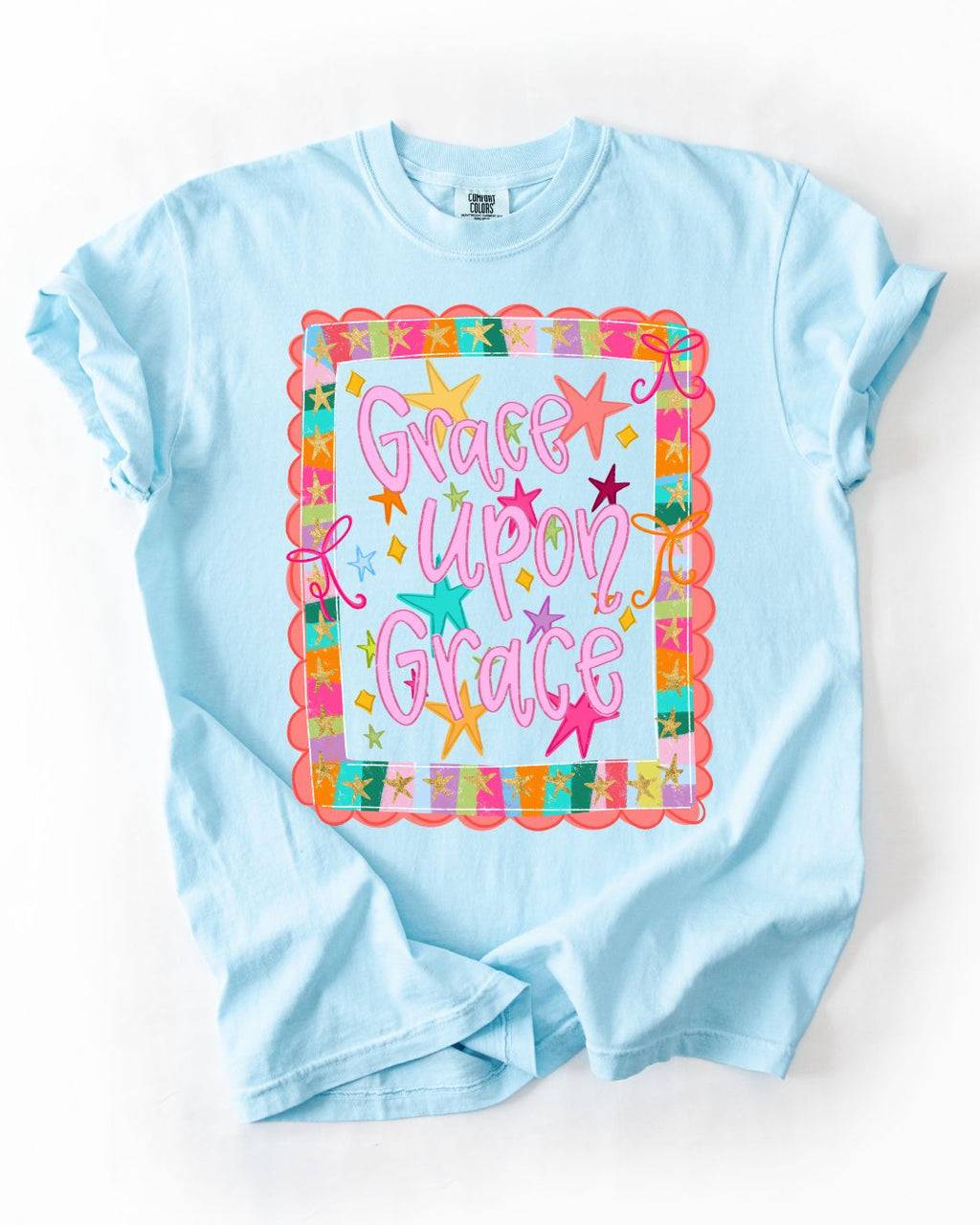 Grace Upon Grace-Comfort Colors Tee