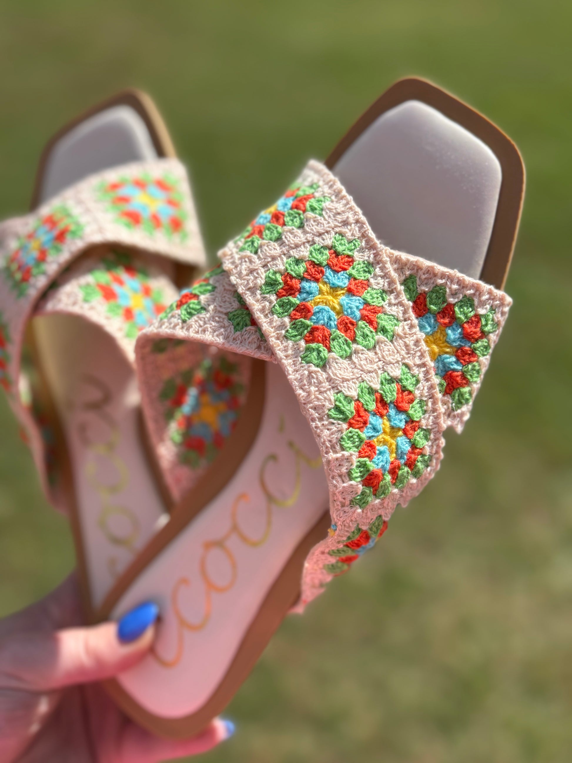 Granny Square Sandals