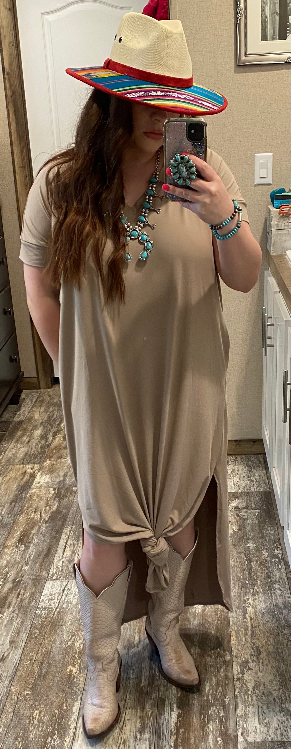 Maxi Dress-Ash Mocha